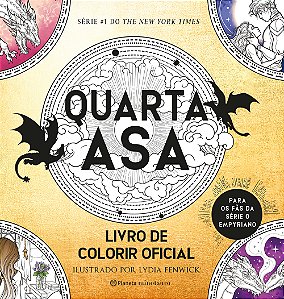 Livro Quarta asa: livro de colorir oficial