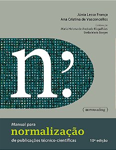 Livro Manual Para Normalização De Publicações Técnico-Científic...