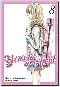 Livro Your lie in april - volume 8