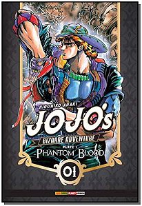 Livro Jojo's bizarre adventure - parte 1: phantom blood vol. 1