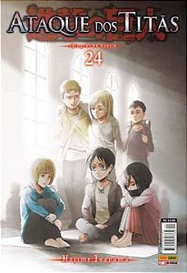 Livro Ataque dos Titãs Vol. 24