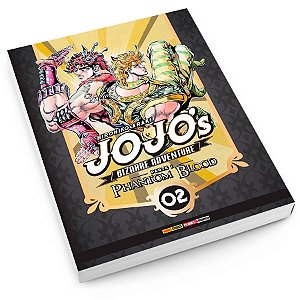 Livro Jojo's bizarre adventure - parte 1: phantom blood vol. 2