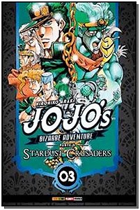 Livro Jojo's Bizarre Adventure - Parte 3: Stardust Crusad...