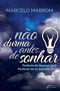 Livro Não durma antes de sonhar