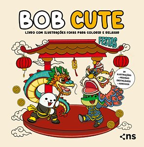 Livro Bob Cute - Festas - Livro Com Ilustrações Fofas Par...