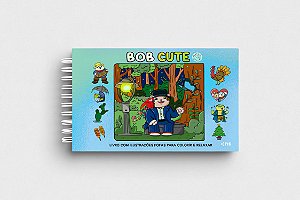 Livro Bob Cute – Capa Dura Azul - Livro Com Ilustrações F...