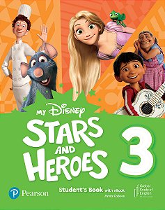 Livro My Disney Stars & Heroes - Level 3 - Student'S Book...