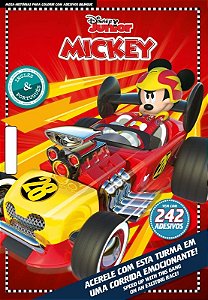Disney Junior Mickey - Mega-história Para Colorir Com Ade...