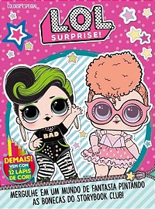 Livro L.O.L. Surprise! colorir especial