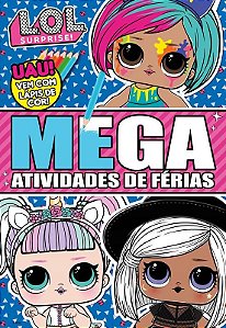 Livro L.O.L. Surprise! - Mega atividades de férias