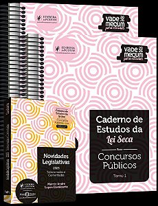 Livro Caderno De Estudos Da Lei Seca - Concursos Públicos - Vad...