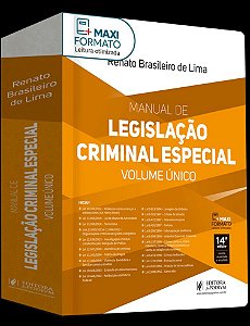 Livro Manual De Legislação Criminal Especial - Vol. Único (2026...