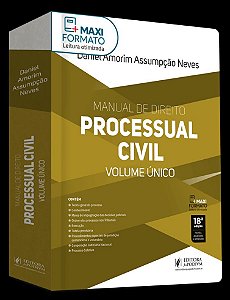 Livro Manual De Direito Processual Civil - Vol. Único (2026)