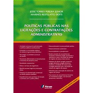Livro Políticas Públicas Nas Licitações E Contratações Ad...