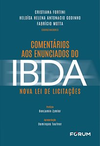Livro Comentários aos enunciados do ibda: nova lei de licitaçõe...