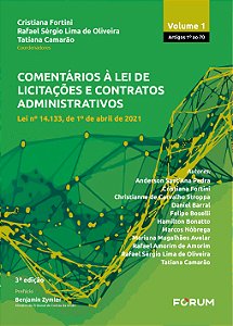 Livro Comentários à lei de licitações e contratos administrativ...