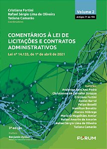 Livro Comentários à lei de licitações e contratos administrativ...