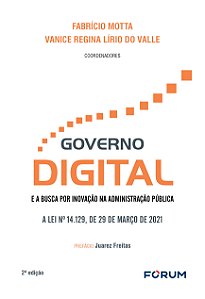 Livro Governo digital e a busca por inovação na administração p...