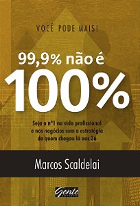 Livro Você pode mais - 99% não é 100%