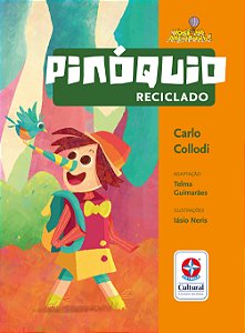 Livro Pinóquio reciclado
