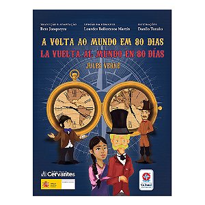 Livro A Volta Ao Mundo Em 80 Dias - La Vuelta Al Mundo En...