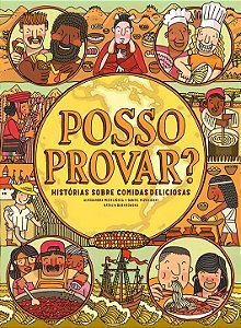 Livro Posso provar?: Histórias sobre comidas deliciosas