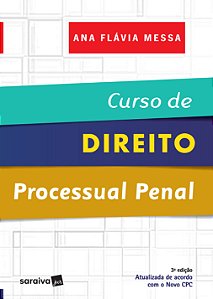 Livro Curso de direito processual penal