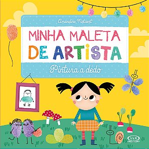 Livro Minha Maleta de Artista: Pintura a Dedo