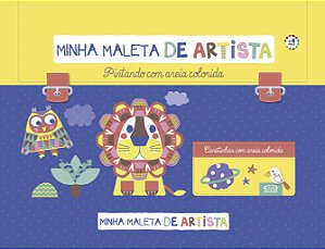 Livro Minha Maleta de Artista: Pintando com areias colori...