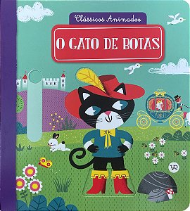 Livro Clássicos Animados - O Gato De Botas