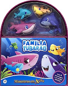 Livro Miniaturas Em Ação - Família Tubarão