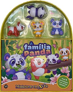 Livro Miniaturas em ação - A família panda (Volume 7)