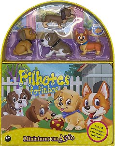 Livro Miniaturas em ação - Filhotes fofinhos (Volume 10)