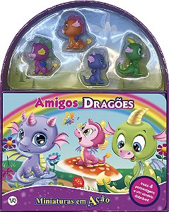 Livro Miniaturas em ação - Amigos dragões (Volume 9)