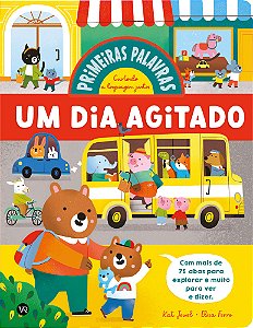 Livro Primeiras palavras - um dia agitado