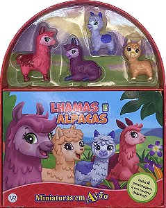 Livro Miniaturas em ação - Lhamas e alpacas (Volume 12)