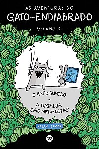 Livro As aventuras do Gato-Endiabrado: O pato sumido + A batalh...