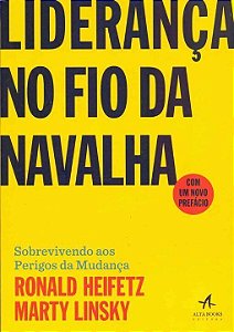 Livro Liderança no fio da navalha