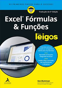 Livro Excel fórmulas e funções Para Leigos