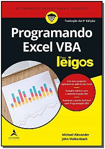 Livro Programando Excel VBA para leigos