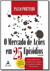 Livro O mercado de ações em 25 episódios