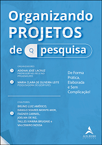 Livro Organizando projetos de pesquisa: de forma prática,...