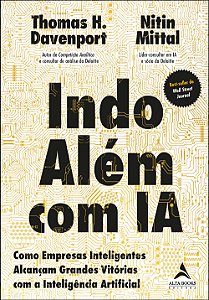 Livro Indo além com ia: como empresas inteligentes alcanç...