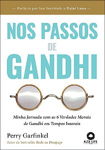 Livro Nos passos de Gandhi: minha jornada com as 6 verdades mor...