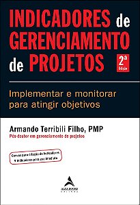 Livro Indicadores de gerenciamento de projetos: implementar e m...