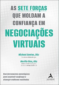 Livro As sete forças que moldam a confiança em negociações virt...