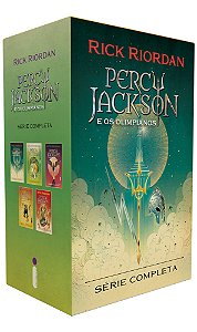 Livro Box - Percy Jackson E Os Olimpianos - Série Complet...