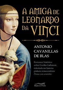 Livro A amiga de Leonardo da Vinci