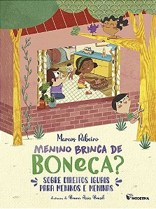 Livro Menino Brinca De Boneca? - (Moderna)