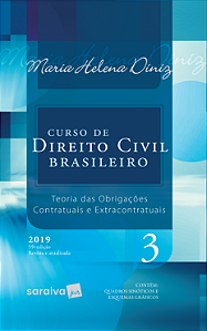 Livro Curso de direito civil brasileiro 2019: teoria das obriga...